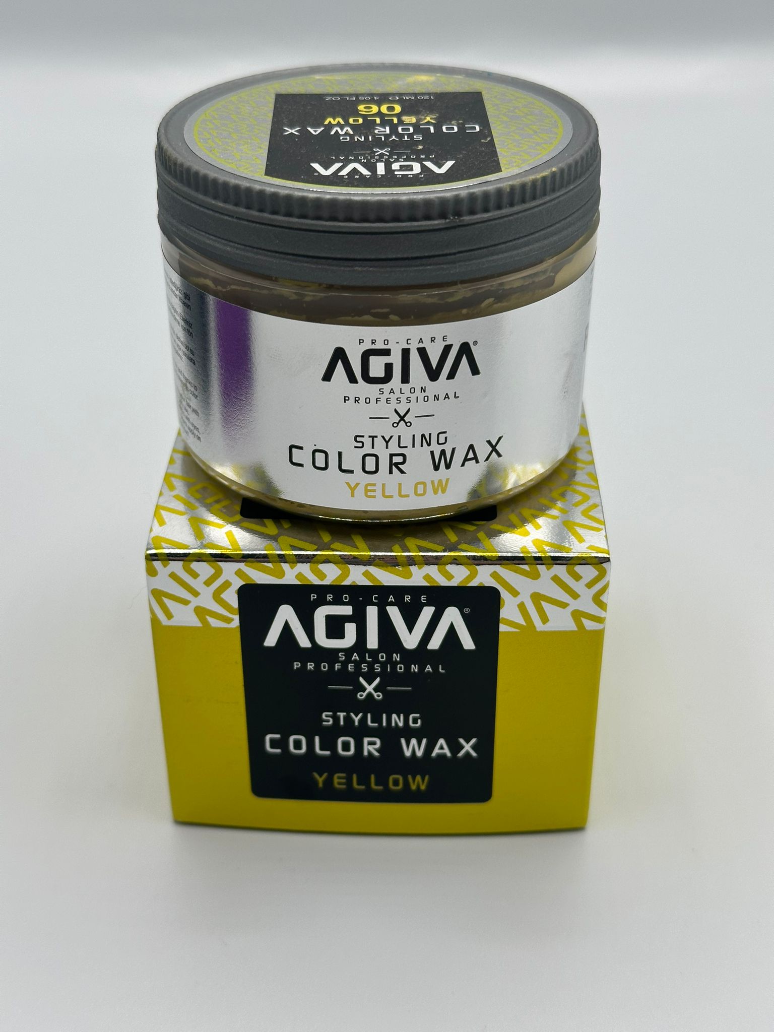 AGIVA HAIR COLOR WAX YELLOW (SARI) 120ML