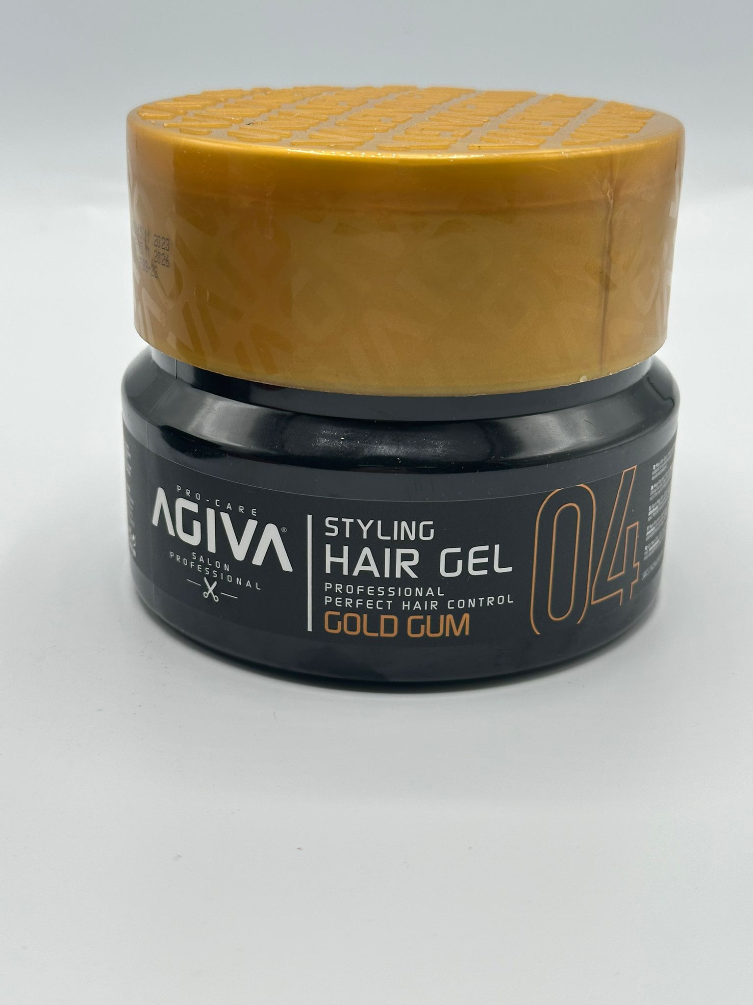 AGIVA HAIR GEL 700ML GOLD POWDER