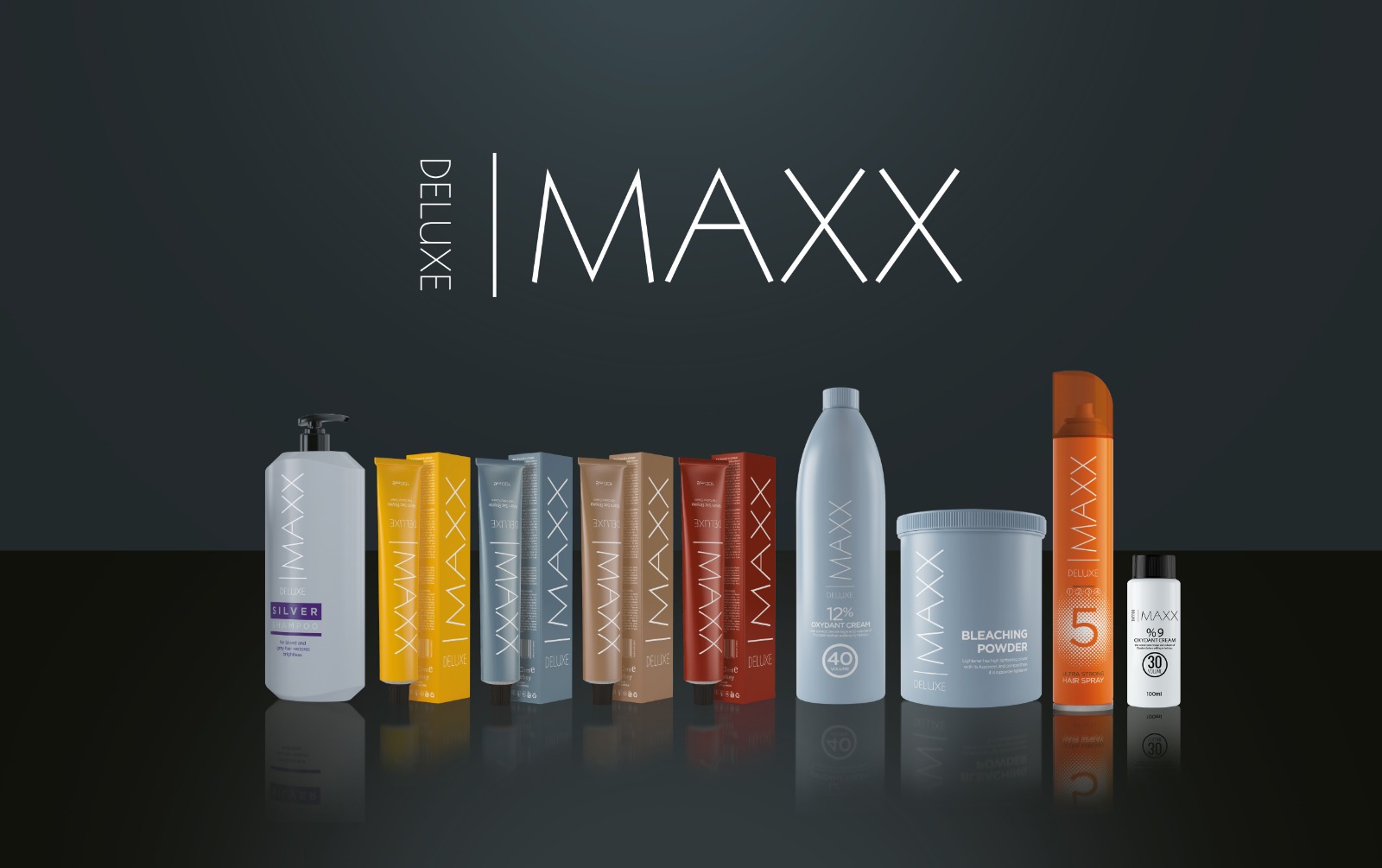 MAXX DELUXE PERMANENT PROFESSIONAL HAIR COLOUR 100ML